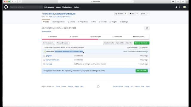 Tutorial Git - GitHub : forked, add, commit, push and create pull request смотреть онлайн