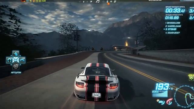 NFS:World - Porsche 911 Turbo - Автодром (Запись 10.11.2013) смотреть онлайн