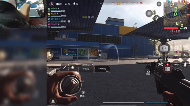 15 Kill iPad Pro M1 LEGCAM | Warzone Mobile | смотреть онлайн