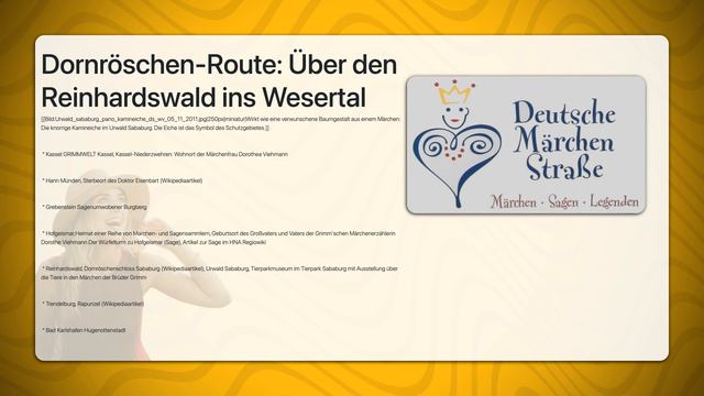 Deutsche Märchenstraße | Travel Tipps | Reiseführer Deutsch