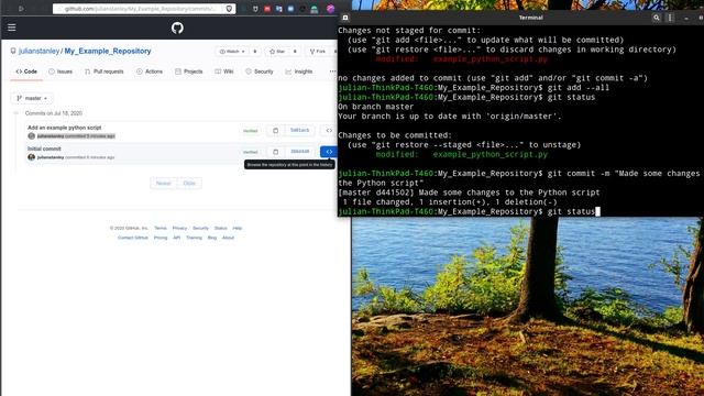 A quick introduction to git and github смотреть онлайн