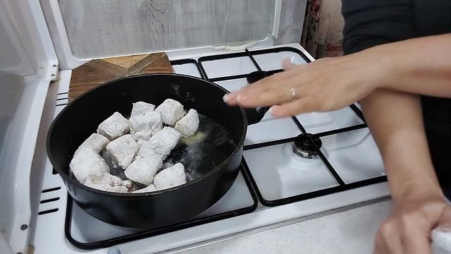 треска с луком жареная смотреть онлайн