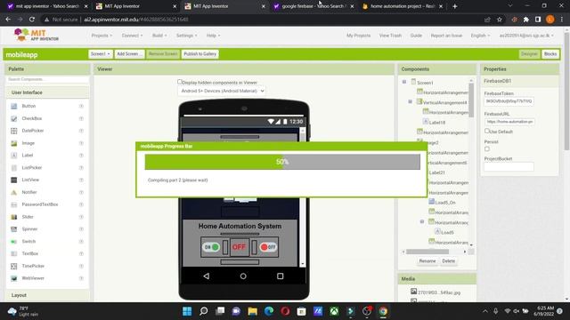 IoT Based Home Automation System Using NodeMCU, Firebase And MIT App Inventor
