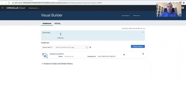 Low Code with Oracle VBCS - New Instance Creation смотреть онлайн