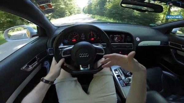 811HP Audi RS6 C6 V10 Sedan MTM | 306km/h REVIEW POV Test Drive on AUTOBAHN & ROAD by AutoTopNL