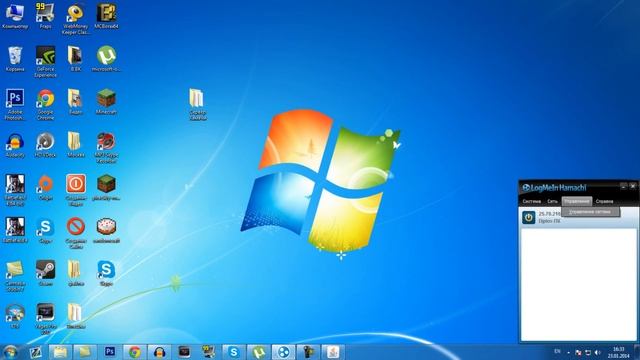 Создание Minecraft Cервера с помощью Hamachi смотреть онлайн