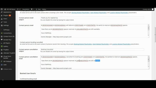 Events Manager - How to customize email messages смотреть онлайн