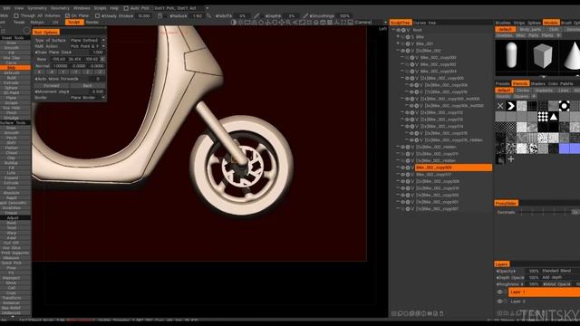 3D Coat Scooter Clean Sketch смотреть онлайн