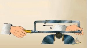 КАКОЙ СТОРОНОЙ СТАВИТЬ ПОЛОТНО НА НОЖОВКУ ПО МЕТАЛЛУ