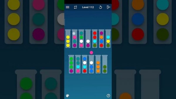 Ball Sort Puzzle Level 112 (Ball Sort Puzzle - Color Sorting Games by Spica Game Studio)