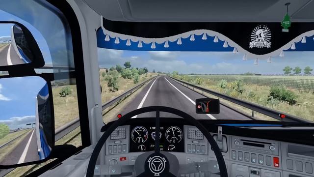 ETS2 1.30 - Scania T V8 Open Pipe - Italy DLC - Ekeri Trailer - Logitech G29 Manual Shifting смотреть онлайн