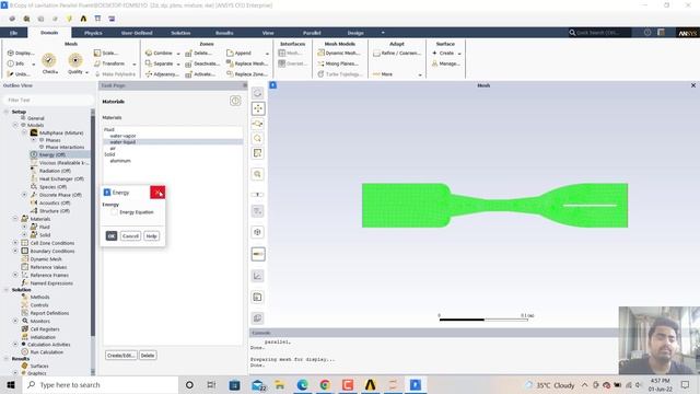 CFD Tutorial | ANSYS Fluent Simulation using Python| Jupyter || Cavitation effect Simulation. смотреть онлайн