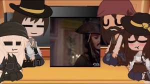 Реакция персонажей "Пиратов Карибского Моря" на Джека/?Light Marusya?/