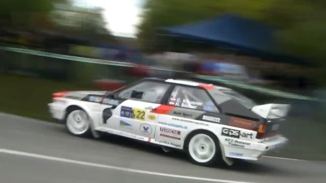 Christof KLAUSNER - Audi Quattro - Rally Legend 2013 - Crazy man, Crazy SHOW ! смотреть онлайн