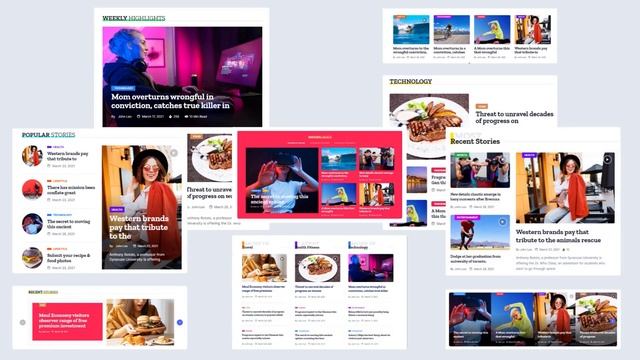 Qoxag - Best WordPress Theme for News & Magazine | Blog Theme in WordPress смотреть онлайн