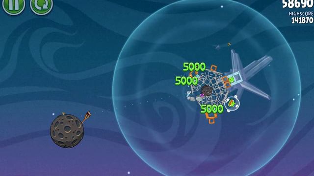 Angry Birds: Space FRY ME TO THE MOON (level 7) 3 stars. Прохождение от SAFa смотреть онлайн