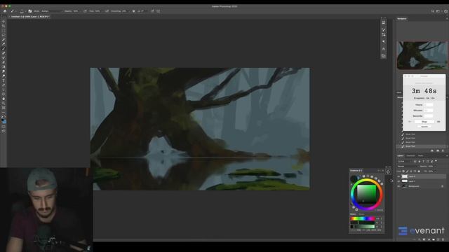 Paint This Concept Art in 10 Minutes! смотреть онлайн