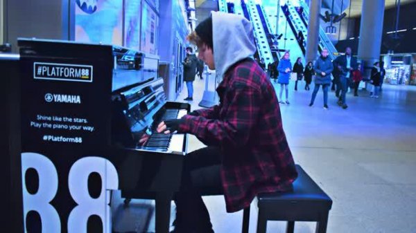 DEMONS - IMAGINE DRAGONS (Underground Piano Performance) Peter Buka