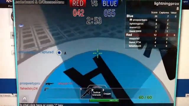 ROBLOX ROBLOX Base Wars FPS gameplay смотреть онлайн