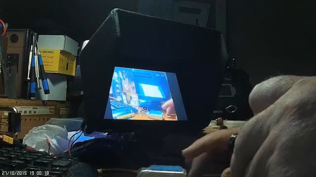 Camara DAL 700TVL 1/4 CMOS de banggood Prueba de retardo (test latency) para FPV смотреть онлайн