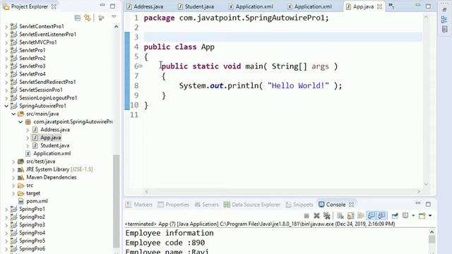 Java Spring 24-12-2019 смотреть онлайн