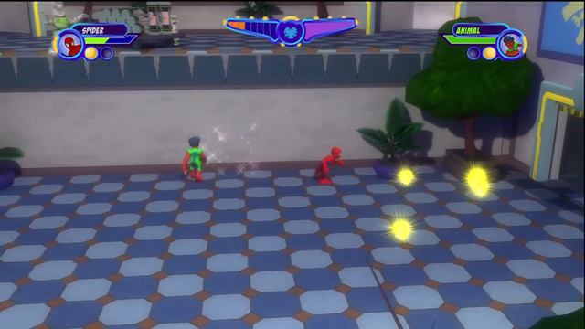 Marvel Super Hero Squad - The Infinity Gauntlet - Episode 7: City Of Doom - Spiderman Part 2 смотреть онлайн