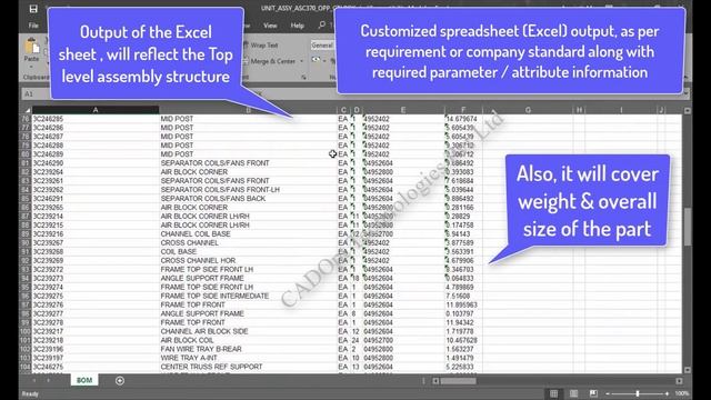 BOMtoExcel смотреть онлайн