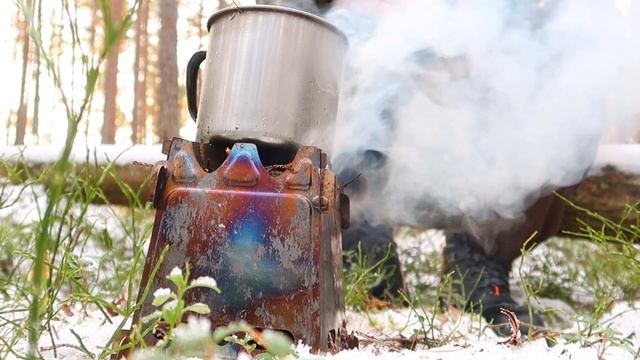 Поход в лес,Новогодний поход в зимний лес.Часть 2. смотреть онлайн