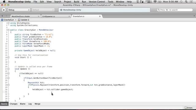 Breakfast With Unity 5.0: Gravity Gun смотреть онлайн