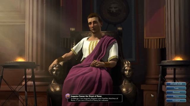 Civilization V OST | Augustus Caesar Peace Theme | Ancient Roman Melody Fragments смотреть онлайн