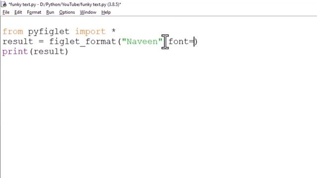 Funky Text in Python | Python Tutorial смотреть онлайн