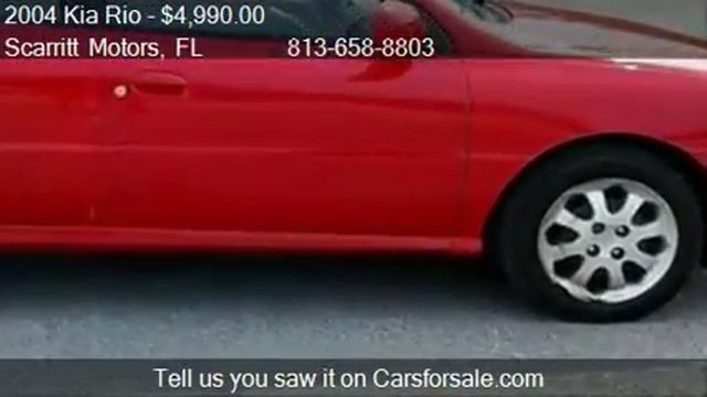 2004 Kia Rio - for sale in Seminole, FL 33777 смотреть онлайн