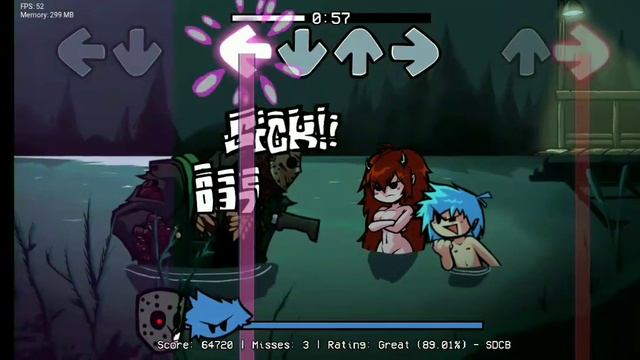 Drowned Memoris (4 Misses) Gameplay | FNF' (READ DESCRIPTION) смотреть онлайн