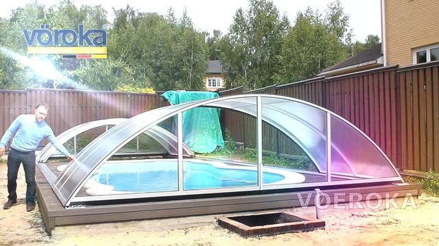 Павильон для бассейна модель TELEDOM смотреть онлайн