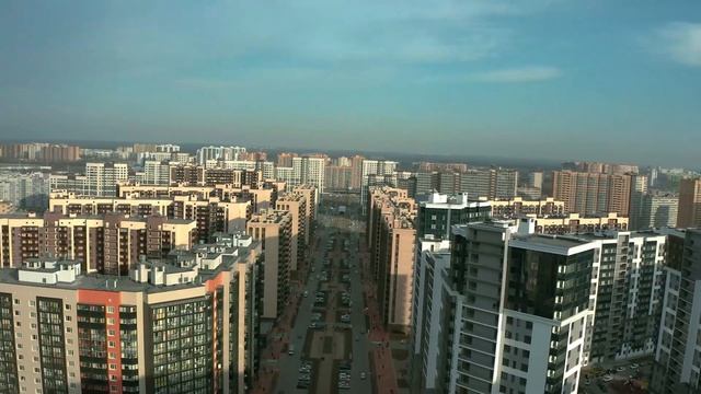 Девяткино "Мурино" обзорная с высоты. смотреть онлайн