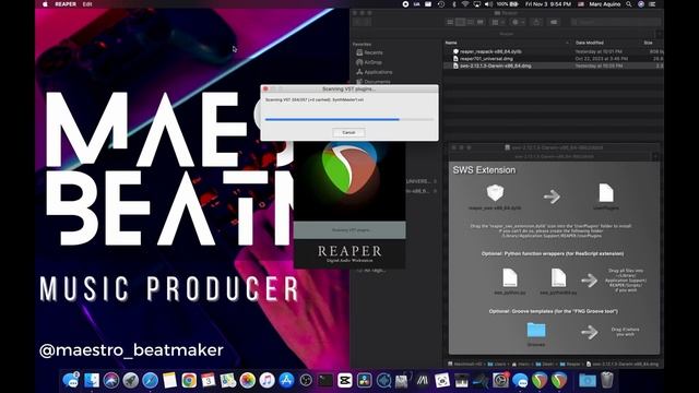 Mac Reaper Installation + SWS Extension & ReaPack in 5 Minutes смотреть онлайн