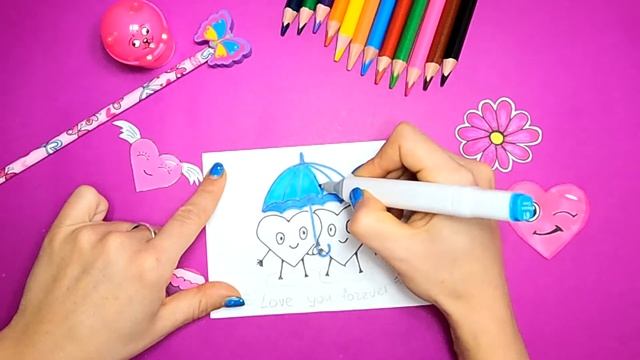 ВЛЮБЛЕННЫЕ СЕРДЕЧКИ #ВАЛЕНТИНКАСВОИМИРУКАМИ #ВАЛЕНТИНКА #VALENTINESDAY #ДЕНЬВСЕХВЛЮБЛЕННЫХ #LOVE смотреть онлайн