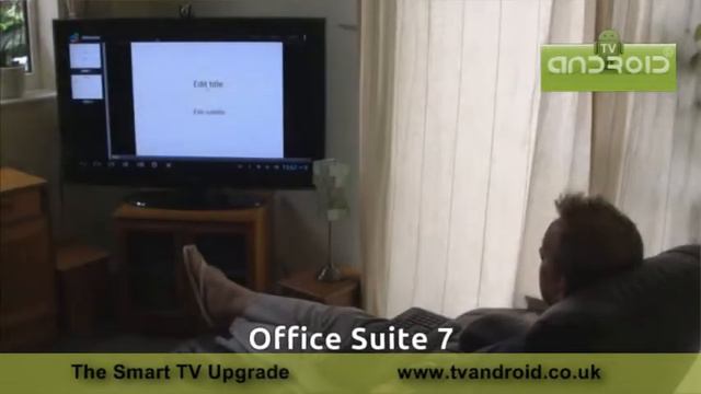 TV Android running Office Suite 7 www.tvandroid.co.uk смотреть онлайн
