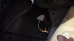 Штатная фишка фаркопа Ниссан Кашкай  #ниссанкашкай