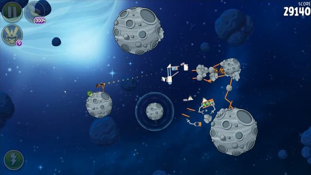 Angry Birds Space #14. Воздействие на клюв 1/2 смотреть онлайн