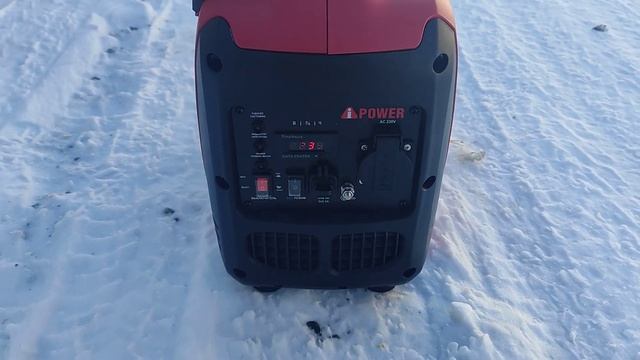 Первый запуск. Инверторный генератор A-ipower A1400is #a_ipower и #aipower_отзыв