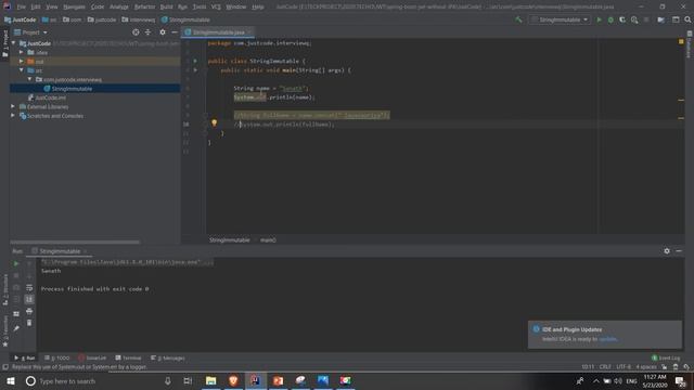 String immutable in java - Java Interview Question 01 - Sinhala смотреть онлайн