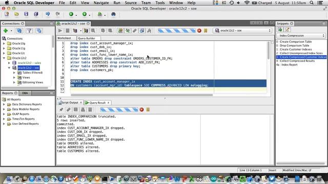 Index Compression in Oracle Database 12c Release 1 (12.1.0.2) смотреть онлайн