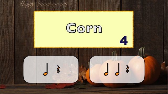 Rhythm Matching Game Thanksgiving Edition смотреть онлайн