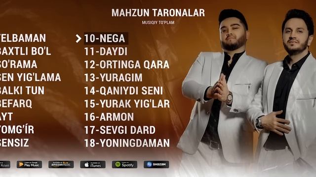 Benom guruhi - Mahzun taronalar nomli albom dasturi 2021 смотреть онлайн