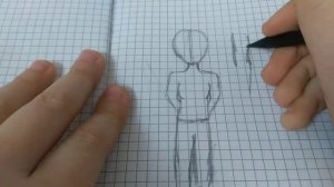 Как научиться рисовать человека (рисуем в стиле аниме)