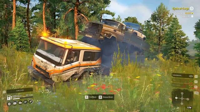 Azov 73210 (10000)HP - Snow Runner | PC Gameplay смотреть онлайн