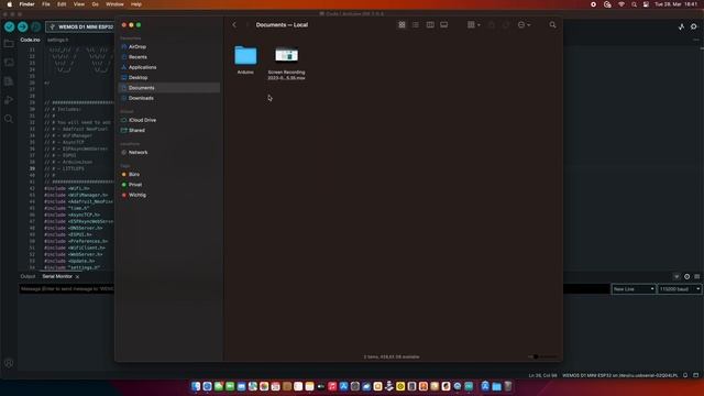 Setup Arduino on macOS for WordClock смотреть онлайн