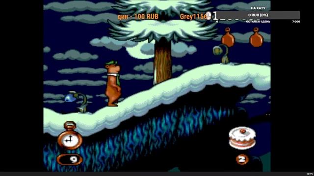 Ретродвиж [Sega] - Yogi Bear`s Cartoon Capers смотреть онлайн