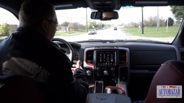 2016 Dodge Ram 1500 Rebel видео. Тест драйв Додж Рам 1500 Ребел 2016 на Русском. Пикапы из США.